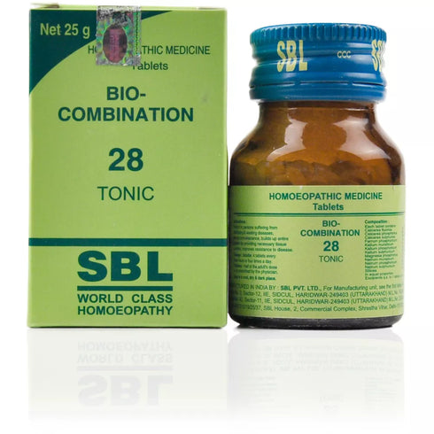 SBL Homeopathy Bio-combination 28 Tablets